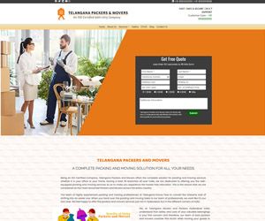 Packers and Movers Web Designer Hyderabad